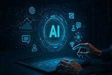 AI 全息交互界面