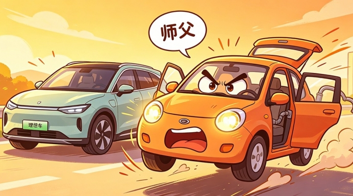 合资车开始叫理想师父了