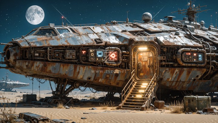 废弃宇宙飞船