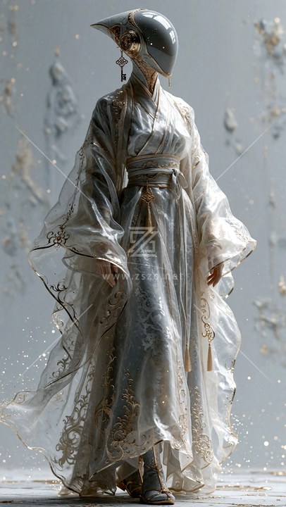 极简的斗篷行者