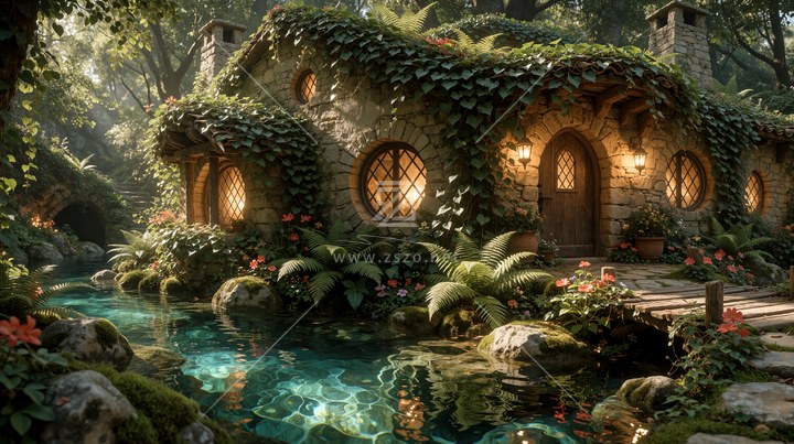 古石溪流小屋