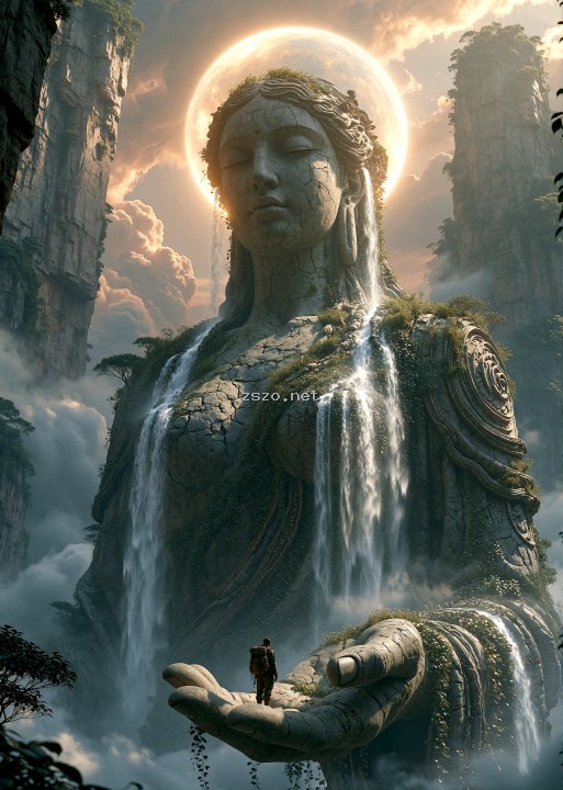 神象下的仰望