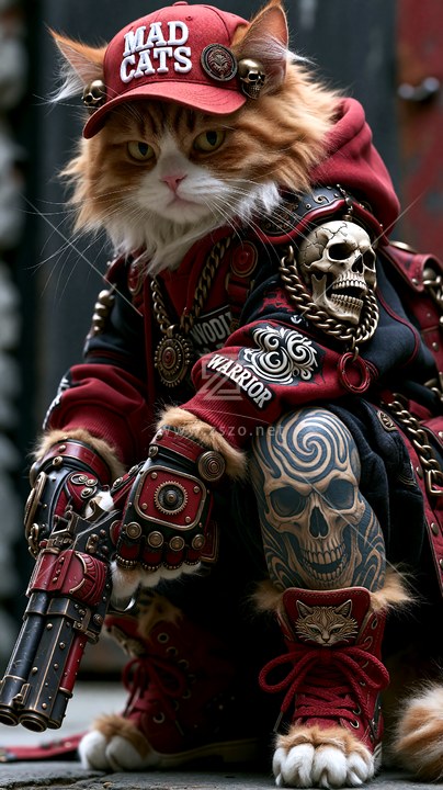 双枪猫人
