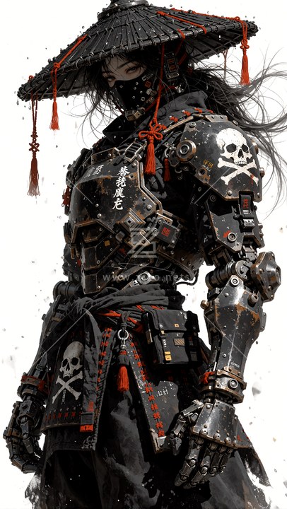 半机械女武士