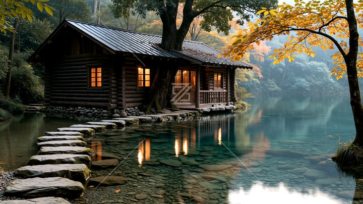 原木小屋