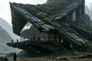 荒野几何建筑