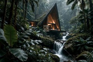 雨林小木屋