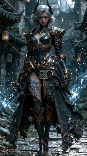 银发女武神