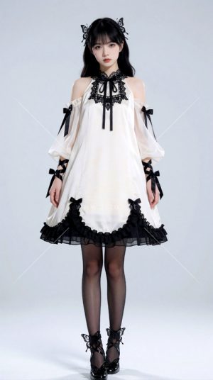 蕾丝薄纱女孩