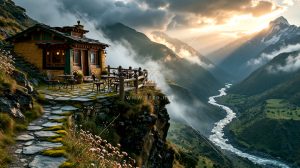 山间咖啡馆