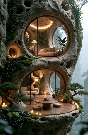 奇幻生态居住空间