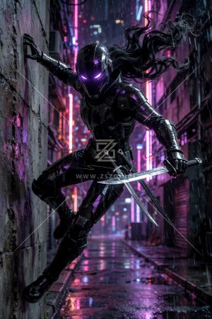 漆黑神秘人物