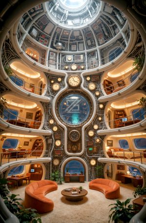 白色豪华太空基地