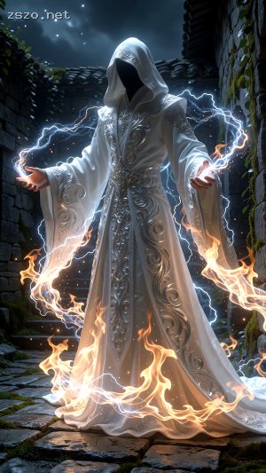 白袍道士法师
