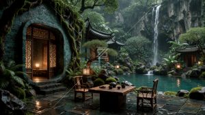 中式山林禅院