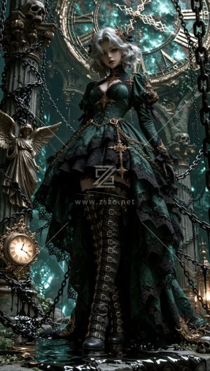银发少女战士