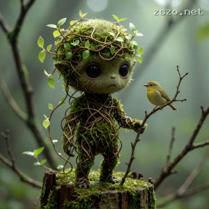 苔藓根须小树灵