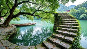 江南水乡露台