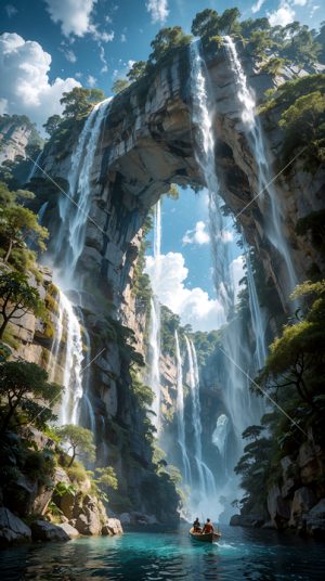 巨型石拱景观