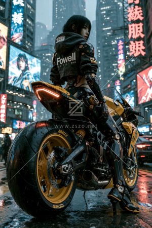 街道上的机车