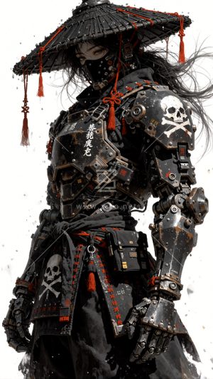 半机械女武士