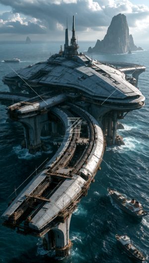 超级海上中转站