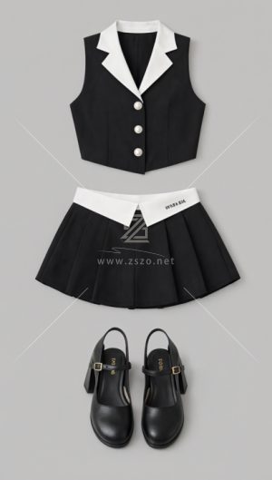 黑白学院制服套系