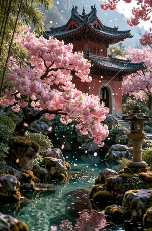 东方禅意庭院