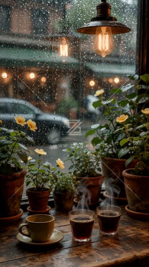 雨窗咖啡馆