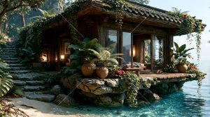 海岛简约木屋