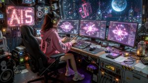 调试工程女孩