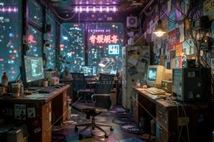 狭窄室内工作室